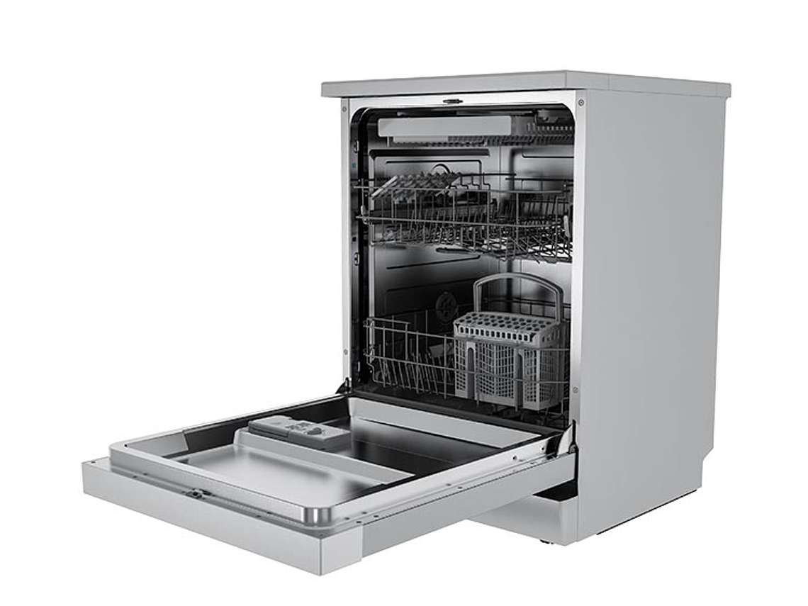 LAVAVAJILLAS MIDEA 14 CUBIERTOS MDWPF1401CS SILVER 6