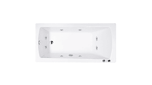 TINA HIDROMASAJE BUCK Y BUCK 72 X 140 X 40 CM 8 INYECTORES MOTOR DERECHA