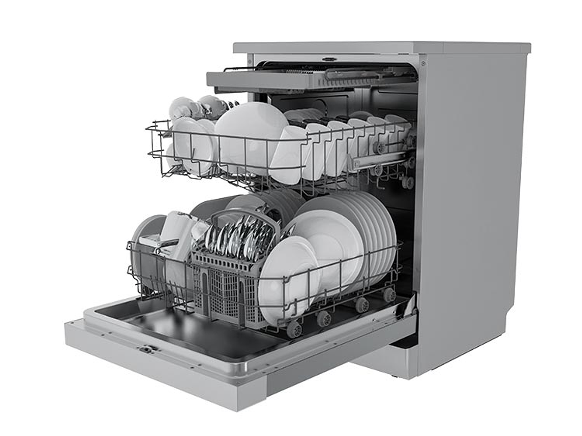 LAVAVAJILLAS MIDEA 14 CUBIERTOS MDWPF1401CS SILVER 7