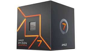 PROCESADOR AMD RYZEN 7 7700, AM5, 3.8 GHZ (HASTA 5.3 GHZ), CACHÉ 32MB, 8 NÚCLEOS, 65W