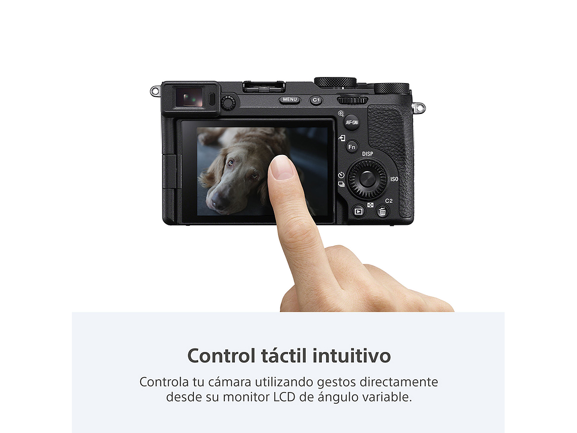 CÁMARA PROFESIONAL COMPACTA FULL FRAME MIRRORLESS ILCE-7CM2 8