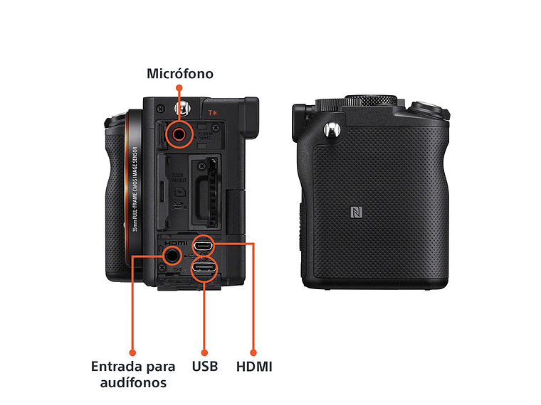 CÁMARA COMPACTA FULL-FRAME ALPHA 7C 4