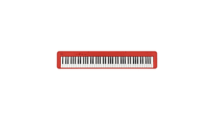PIANO DIGITAL CASIO CDP-S160 RD