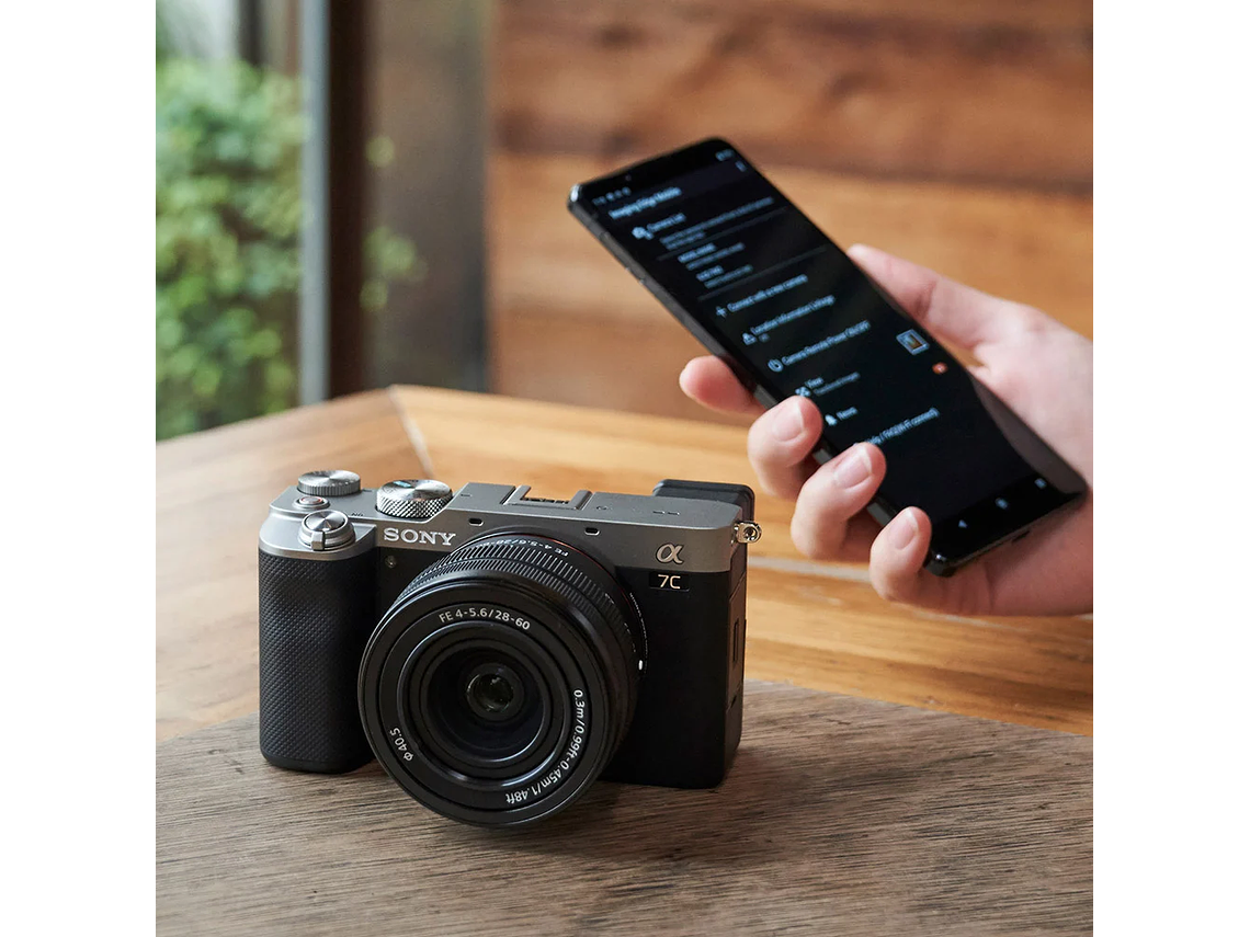 CÁMARA COMPACTA FULL-FRAME ALPHA 7C 7
