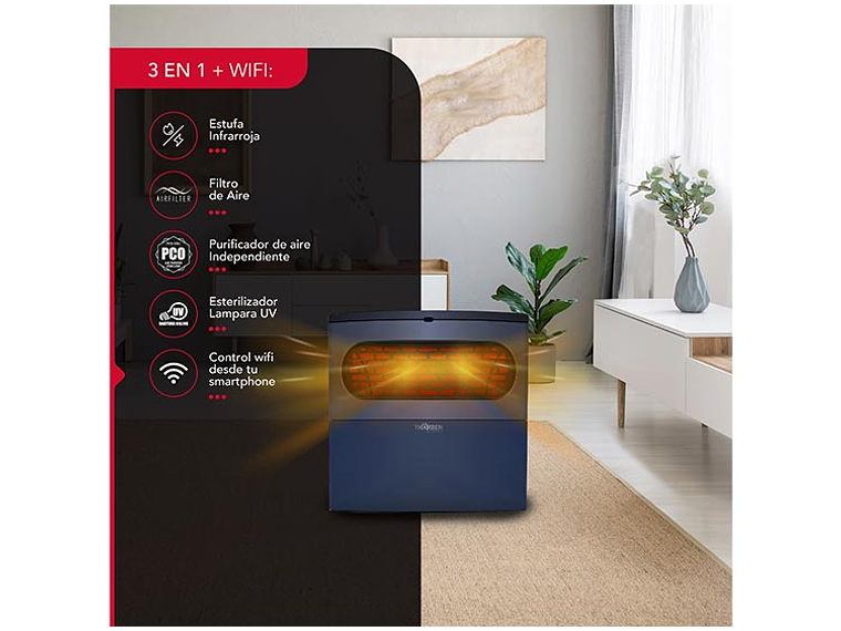  CALEFACTOR THORBEN COMPACT WIFI 2