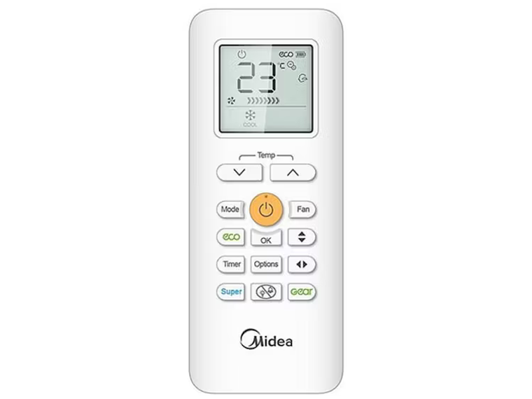 AIRE ACONDICIONADO SPLIT FRÍO/CALOR 12000 BTU AURORA MIDEA 2