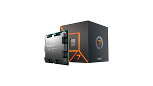 PROCESADOR AMD RYZEN 7 7700 AM5 8 CORES 16 HILOS 3.8/5.3GHZ