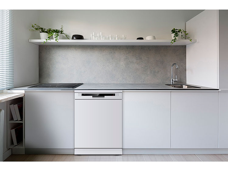 LAVAVAJILLAS MIDEA 12 CUBIERTOS BLANCO 9