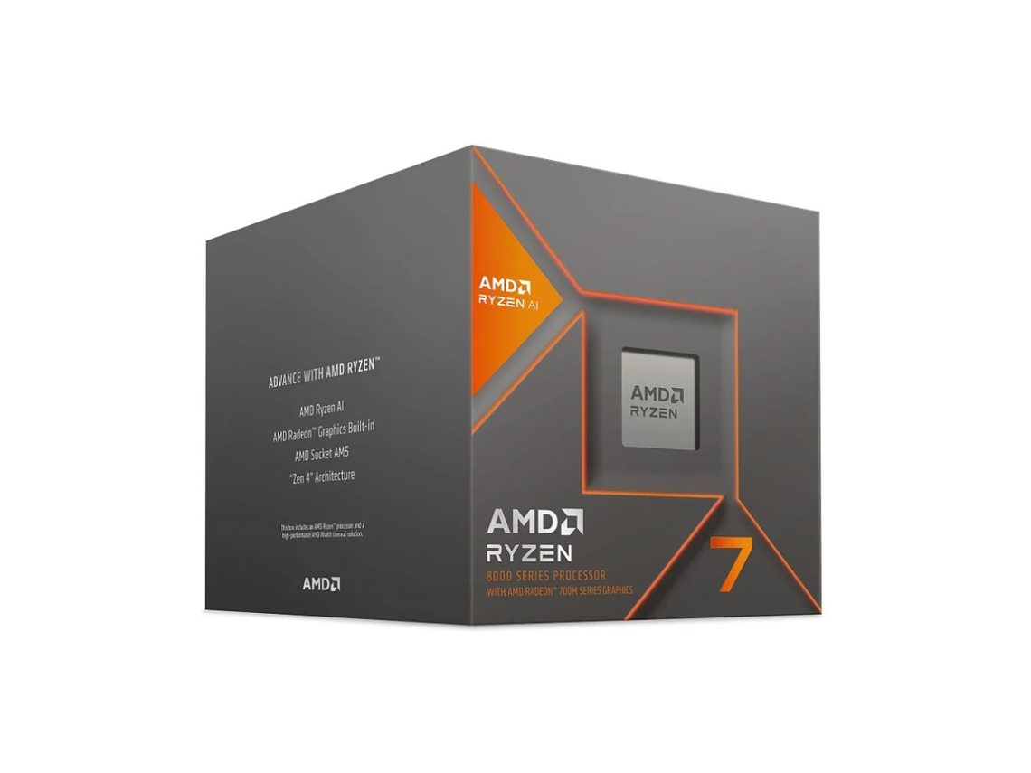PROCESADOR AMD RYZEN 7 8700G, 8 NUCLEOS, 16 HILOS, GRÁFICOS RADEON 780M, SOCKET 1