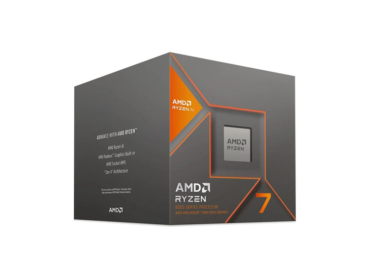 PROCESADOR AMD RYZEN 7 8700G, 8 NUCLEOS, 16 HILOS, GRÁFICOS RADEON 780M, SOCKET 1