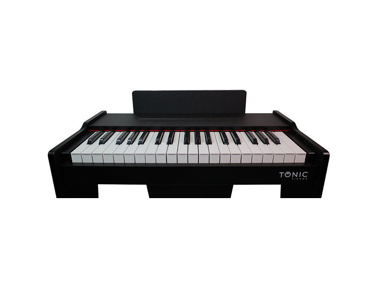 PIANO TONIC CON SILLÍN NIÑOS TON-75 NEGRO 2