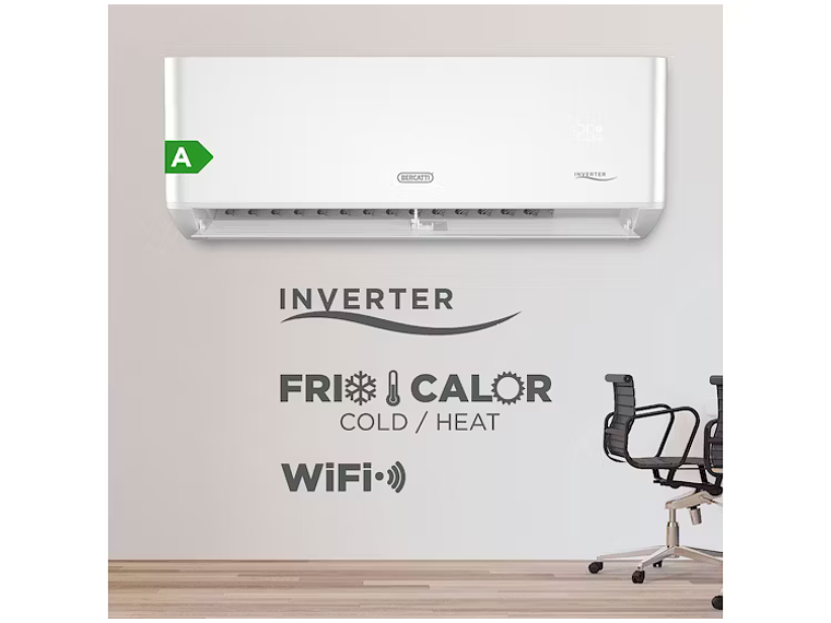 AIRE ACONDICIONADO SPLIT INVERTER WIFI 24.000 BTU 2
