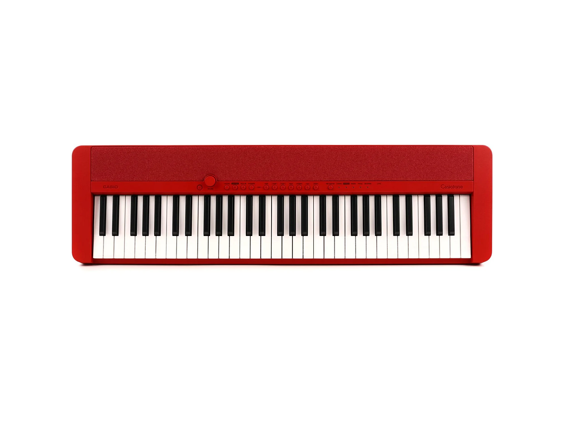 TECLADO CASIO CT-S1 ROJO + ADAPTADOR BLUETOOTH 1