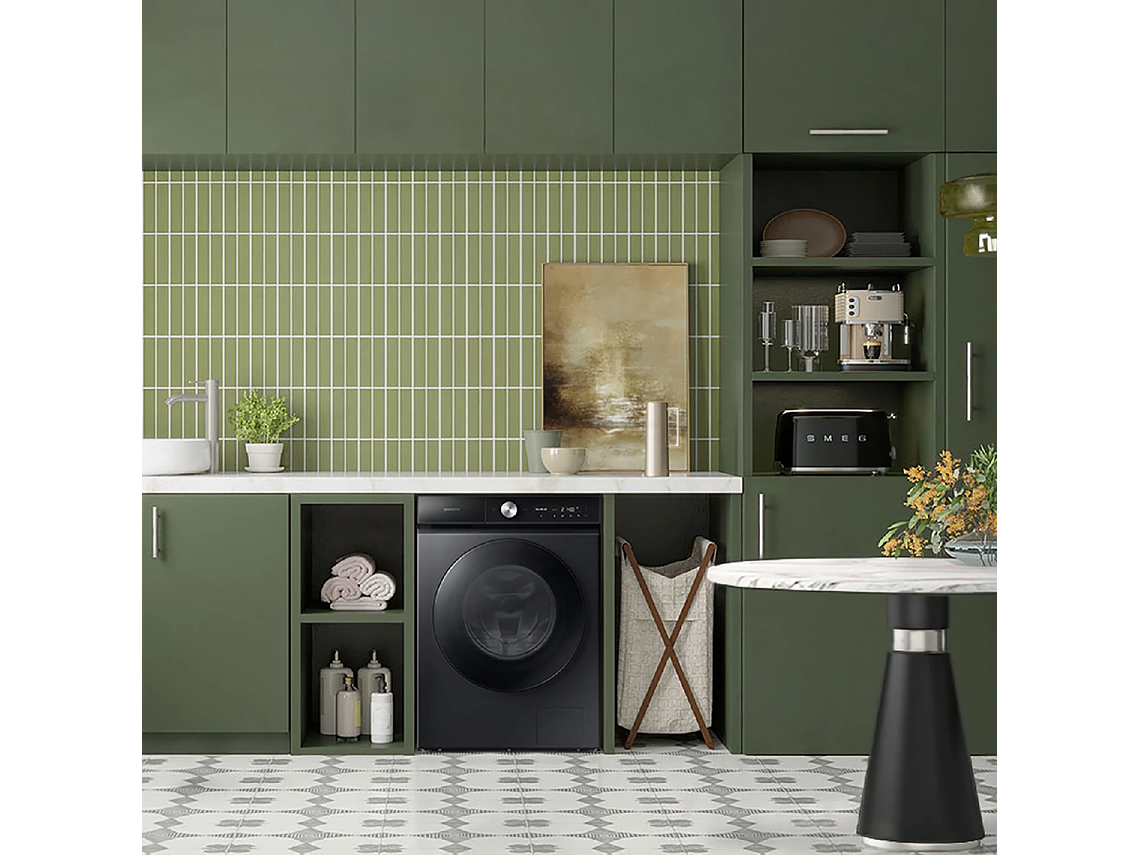 LAVADORA SECADORA SAMSUNG BE SPOKE WD14BB904DGB 14KG/9KG NEGRO 5