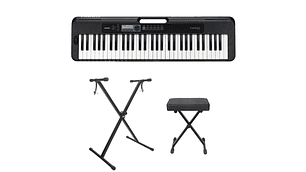 TECLADO DE 61 TECLAS CASIO CTS300 CON ATRIL Y BANQUETA