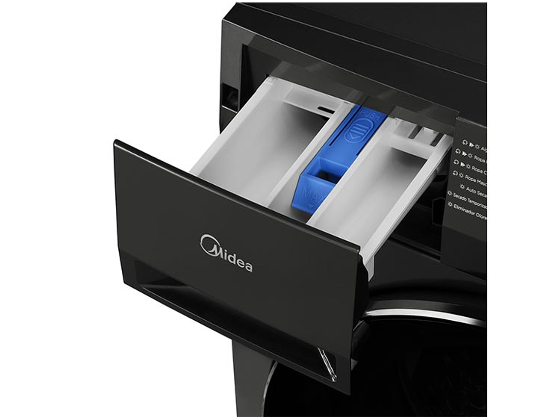 LAVADORA SECADORA MIDEA MF200D150WB/T 15KG/11KG TITANIO 6