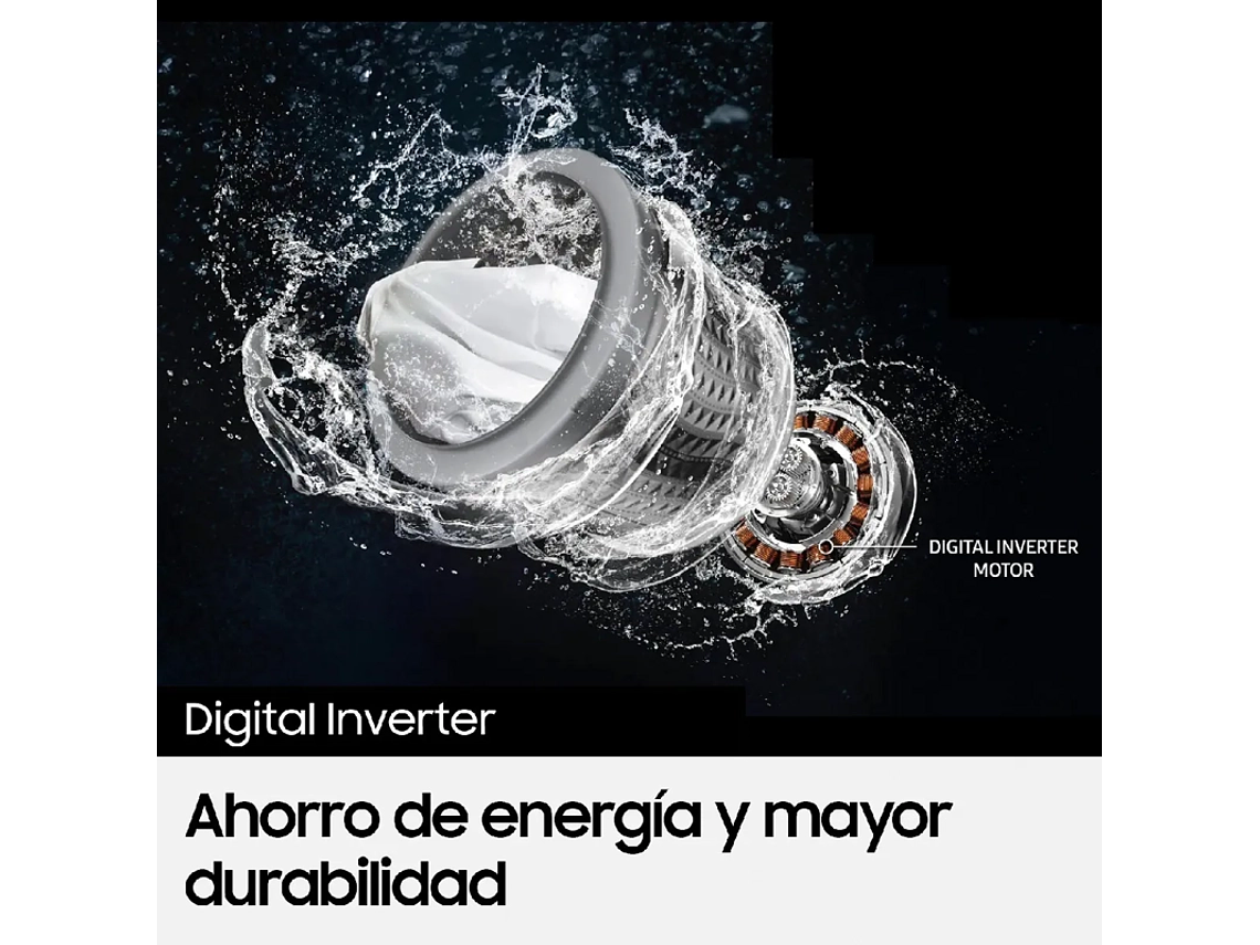 LAVADORA SECADORA SAMSUNG 12 KG 7 KG CARGA FRONTAL WD12T704DBH/ZS 9