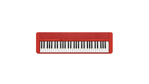TECLADO CASIO 61 TECLAS CT-S1BKC2 ROJO
