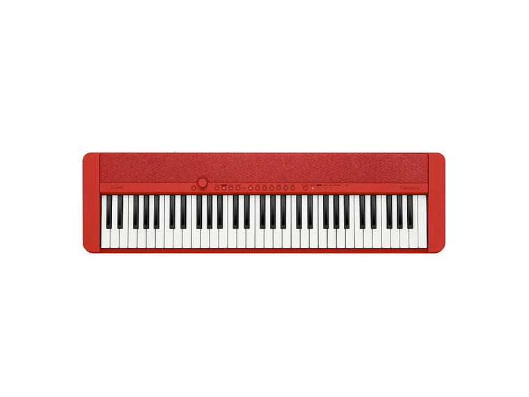 TECLADO CASIO 61 TECLAS CT-S1BKC2 ROJO 1