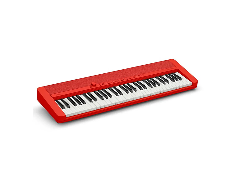 TECLADO CASIO 61 TECLAS CT-S1BKC2 ROJO 2