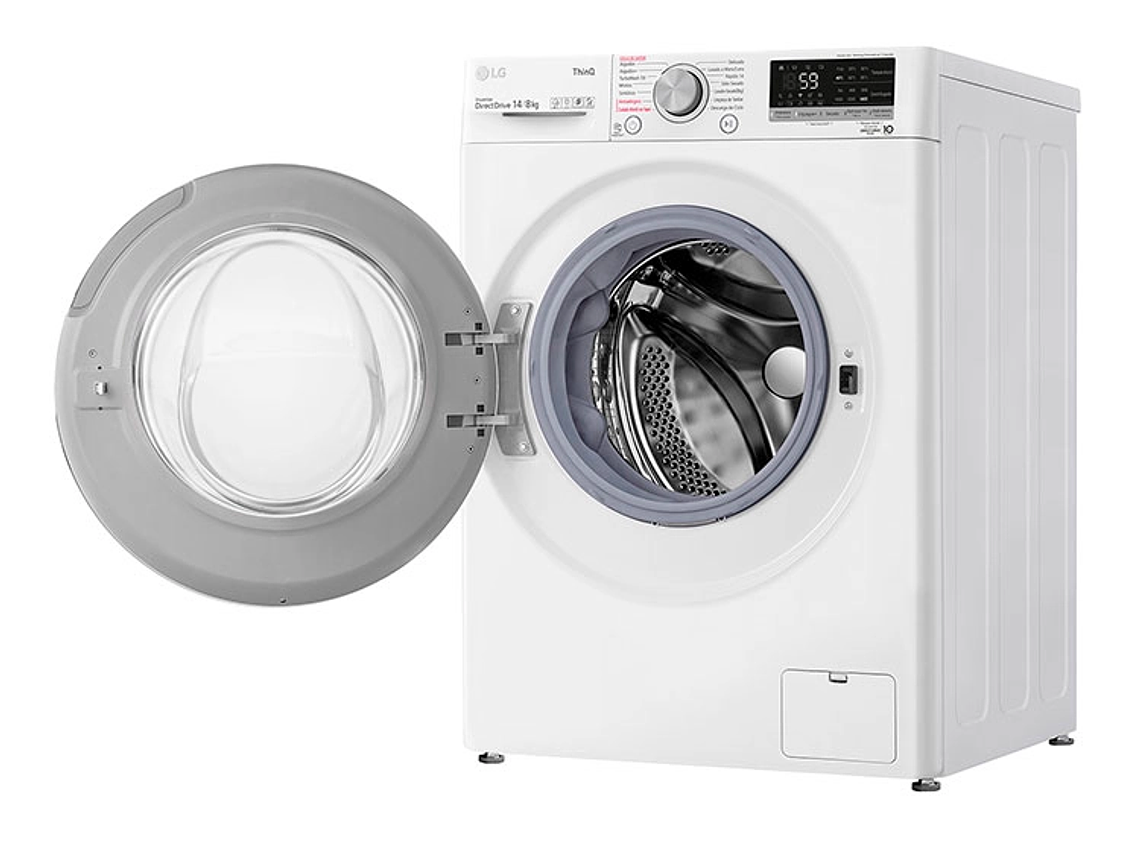 LAVADORA SECADORA LG WD14WVC4S6 14KG/8KG BLANCO 4
