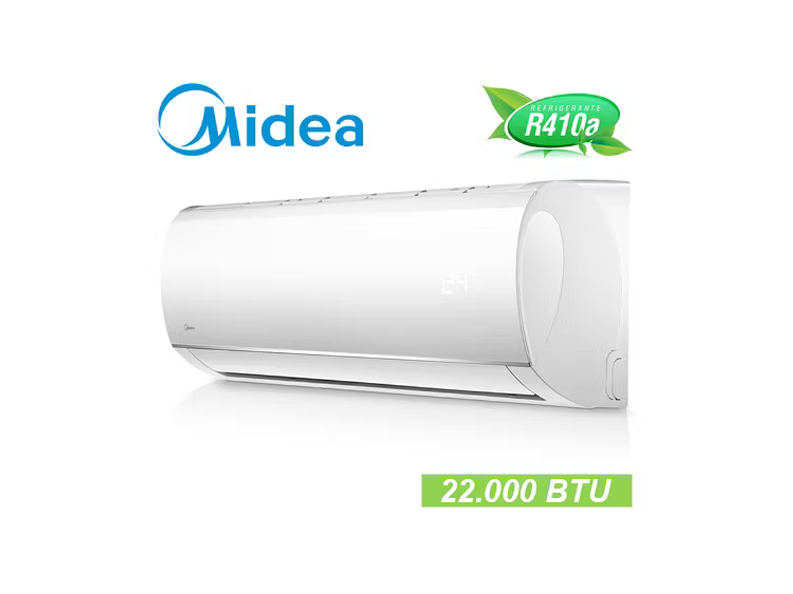 AIRE ACONDICIONADO FRIO-CALOR MIDEA ONOF 22000BTU. 1