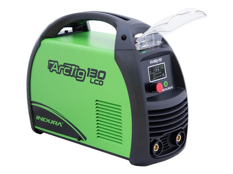 SOLDADORA INVERSORA ARCTIG 130 LCD VERDE CON PROTECCION AVANZADA 1
