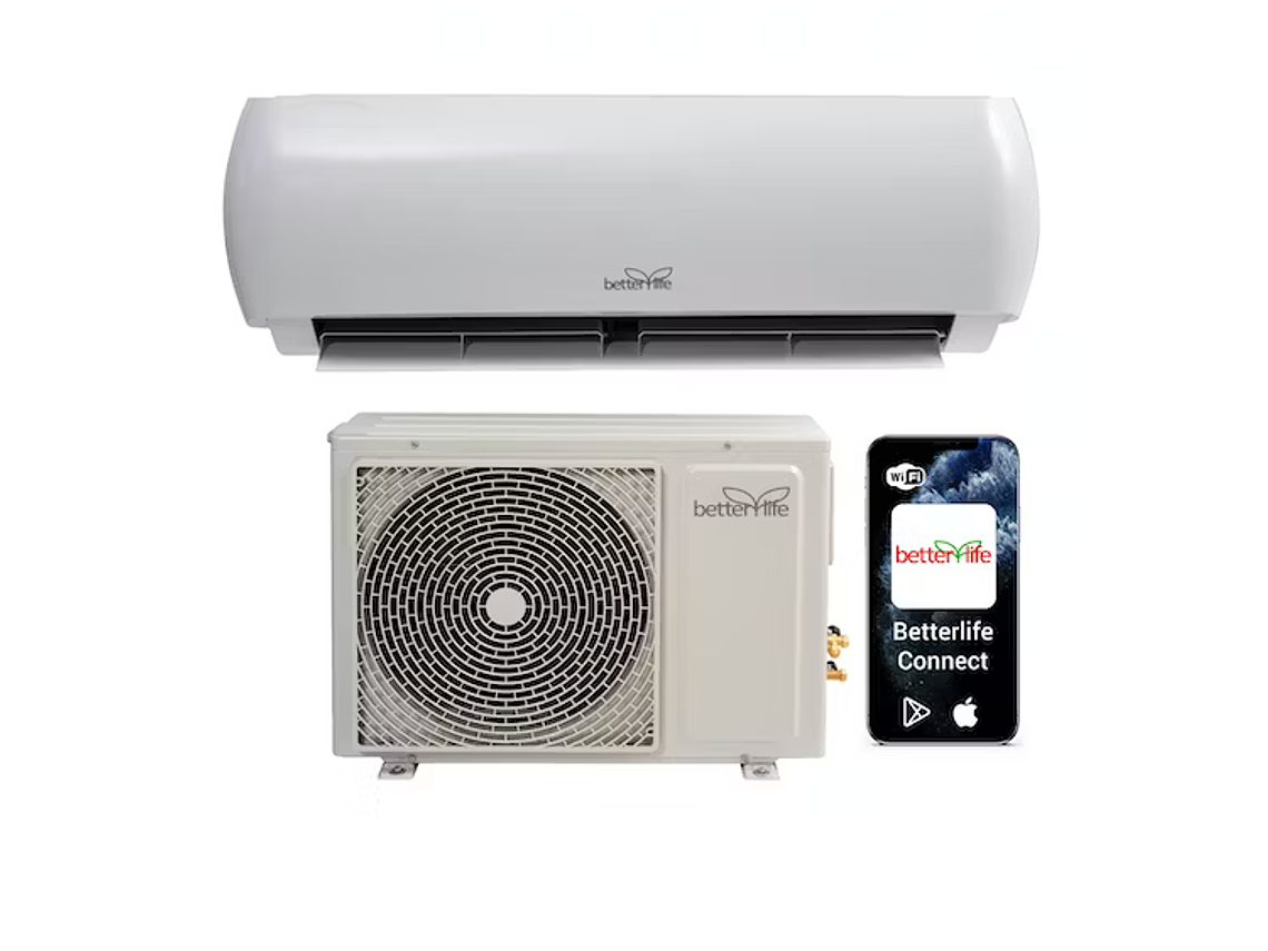 AIRE ACONDICIONADO BETTERLIFE 24000 BTU - FRIO CALOR ON/OFF 6