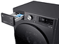 LAVADORA SECADORA LG WD9MVC4S6 9KG/5KG NEGRO - Miniatura 3