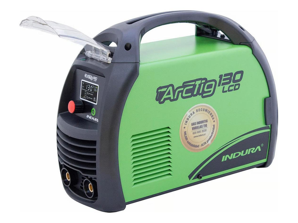 SOLDADORA INVERSORA ARCTIG 130 LCD VERDE CON PROTECCION AVANZADA 6