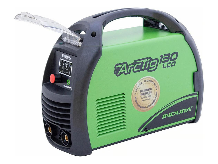 SOLDADORA INVERSORA ARCTIG 130 LCD VERDE CON PROTECCION AVANZADA 6