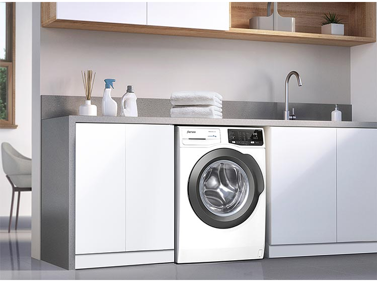 LAVADORA CARGA FRONTAL FENSA PREMIUM CARE 11W 11KG BLANCO 5