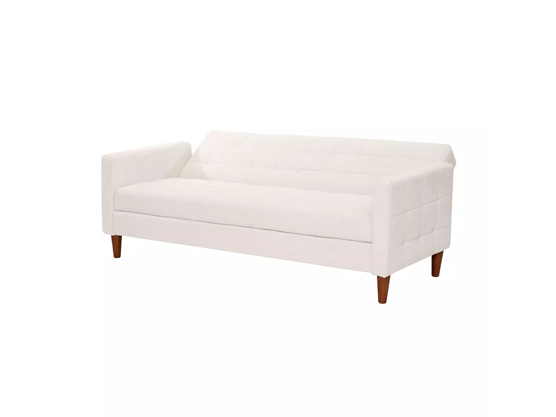 FUTON GENOVA LINO BLANCO 2