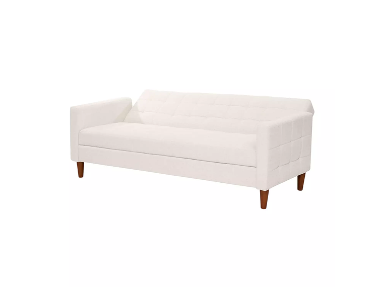 FUTON GENOVA LINO BLANCO 2