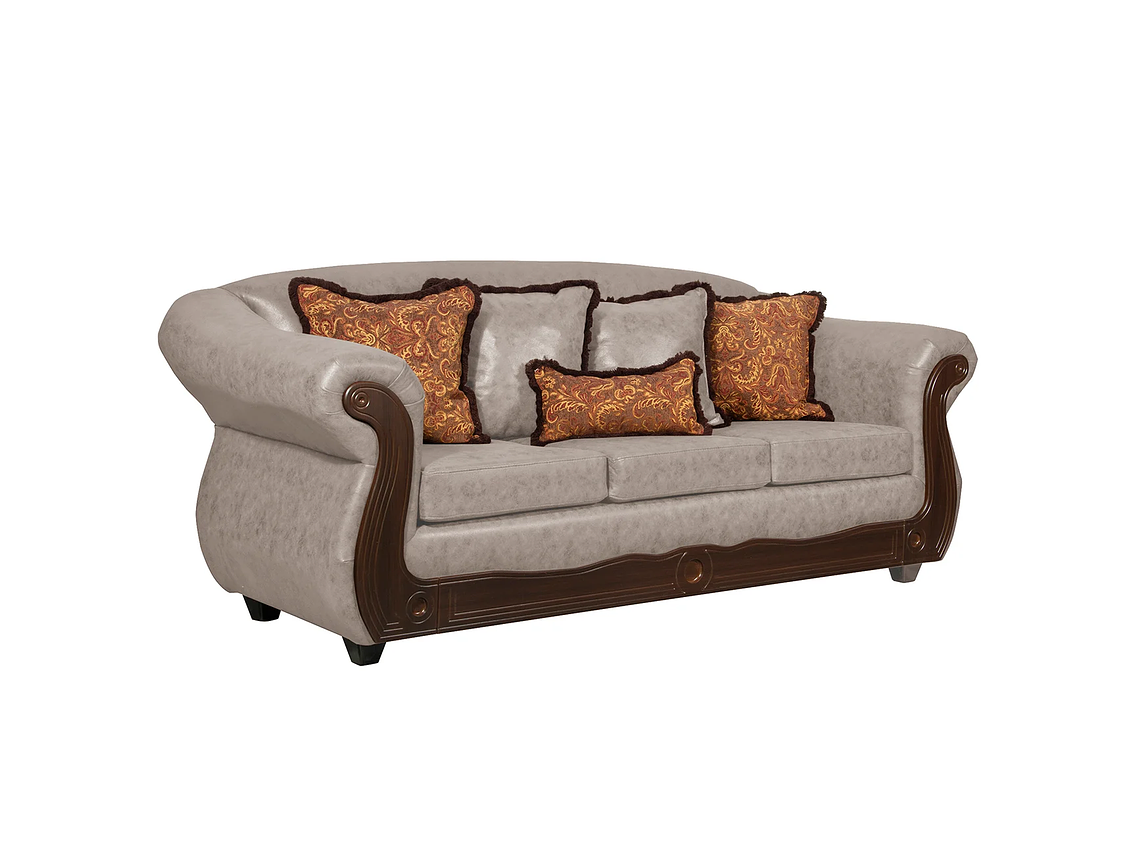 JUEGO DE LIVING 3 2 1 1 ESTAMBUL CREMA 2