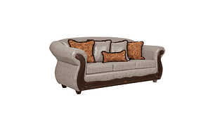 JUEGO DE LIVING 3 2 1 1 ESTAMBUL CREMA