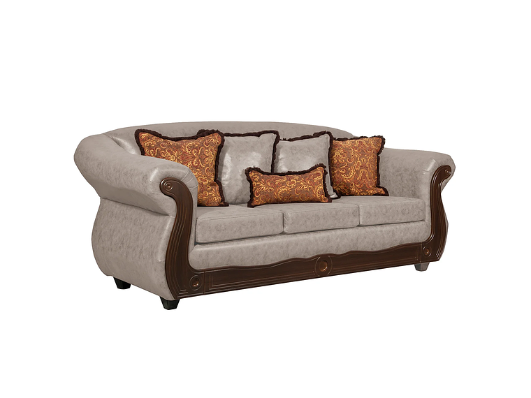 JUEGO DE LIVING 3 2 1 1 ESTAMBUL CREMA 2