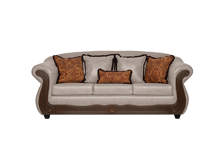 JUEGO DE LIVING 3 2 1 1 ESTAMBUL CREMA 3