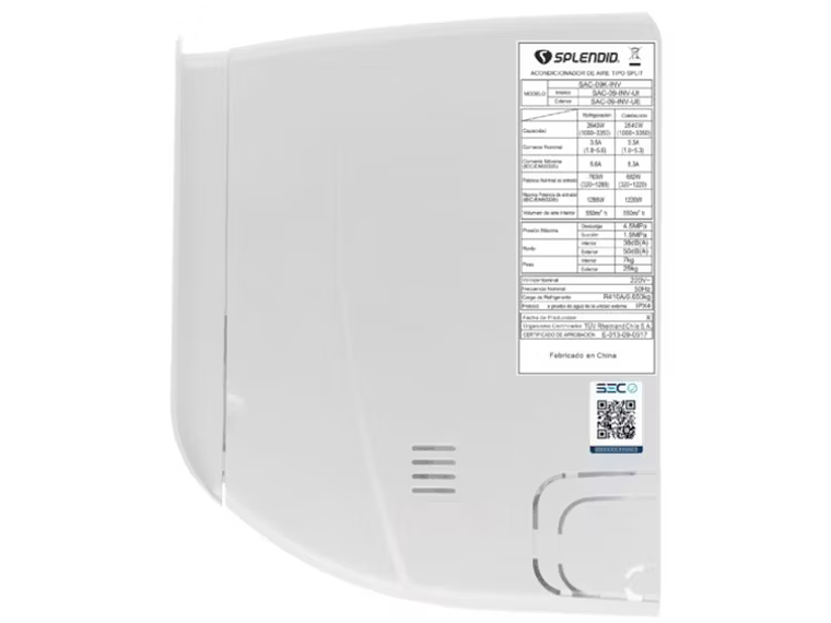 AIRE ACONDICIONADO SPLIT INVERTER12000BTUFRIO/CALOR WIFI VIRUS PROTECT 2