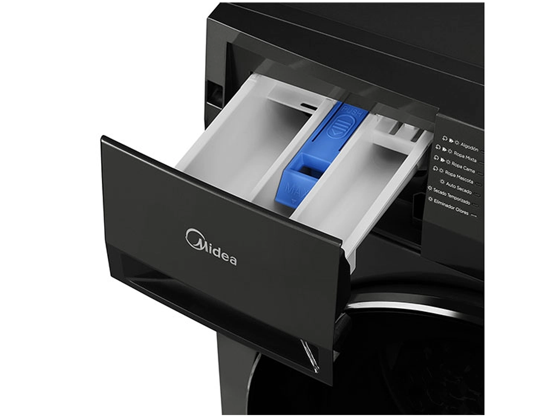 LAVADORA SECADORA MIDEA MF200D115WB/T 11.5KG/9KG GRAFITO 5