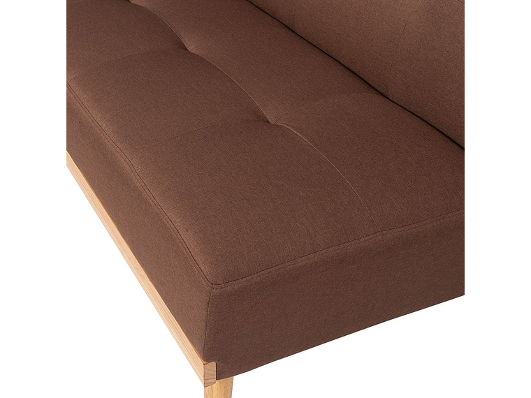SOFA CAMA CHANTILLY ENOK 3 CUERPOS CHENILLE CHOCOLATE 4