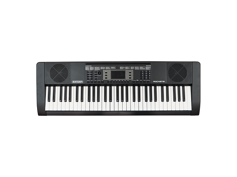 SET DE TECLADO ROCKET 61 TECLAS ATRIL + SILLIN 4