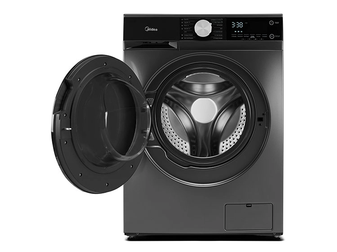 LAVADORA SECADORA MIDEA MLSF-095B/S 9.5KG/7KG TITANIO 3