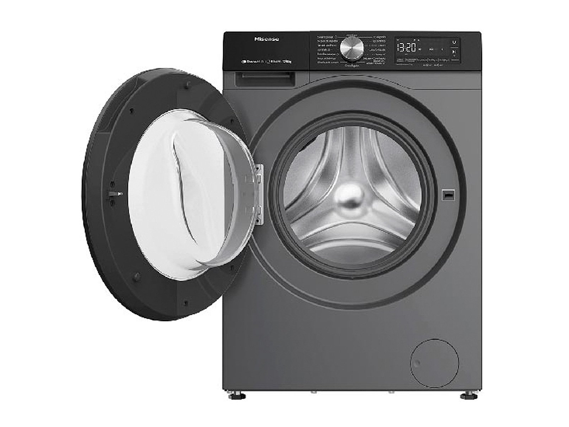 LAVADORA SECADORA CARGA FRONTAL HISENSE WD3S1243BT 12KG/8KG GRAFITO 8
