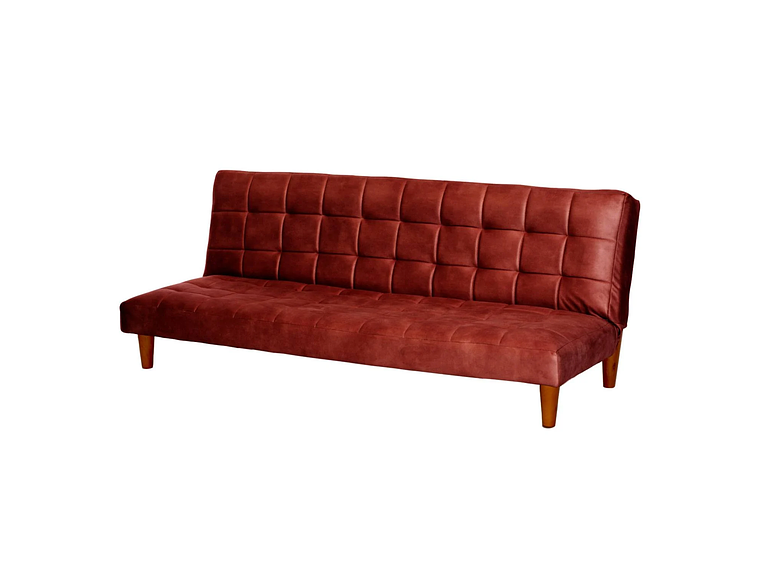 FUTON TURIN CUERO KENTUCKY ROJO 5