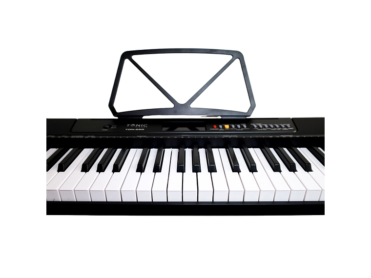 FULL PACK TECLADO TONIC 61 TECLAS + STAND + SILLA + AUD. TON-650 BK 3