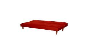 FUTON TURIN PU ROJO