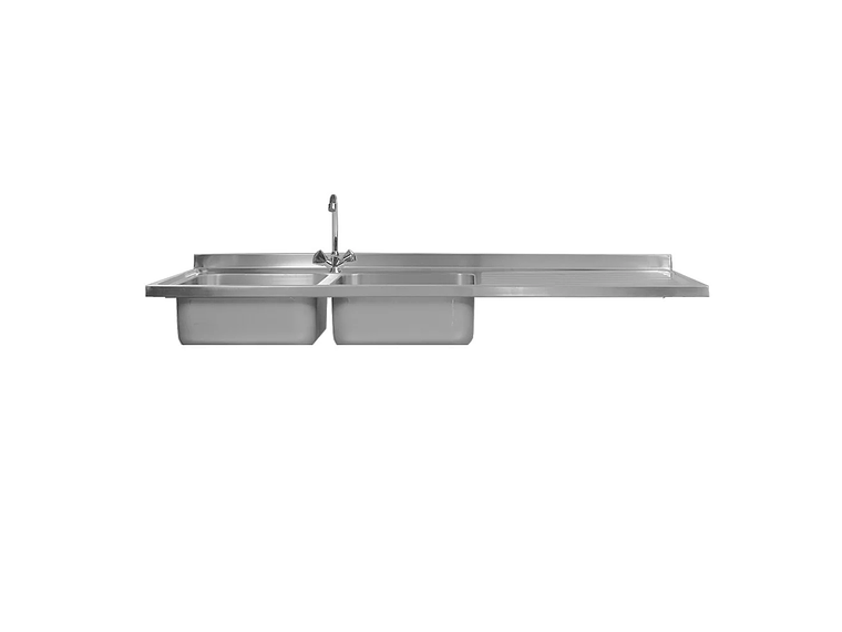 CUBIERTA IMAHE 2 TAZAS CON SECADOR DERECHO 190 X 60 CM 1