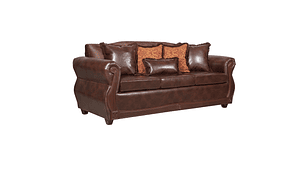 JUEGO DE LIVING 3 2 1 1 GRAN COLUMBIA CAFÉ