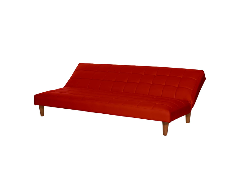 FUTON TURIN PU ROJO 3